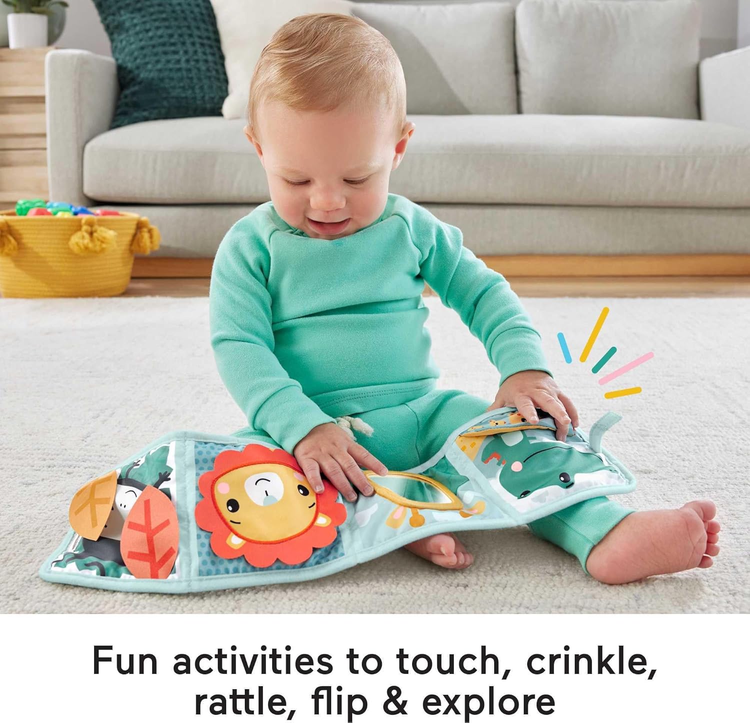 Fisher-Price – Skládací kniha (HML63) 