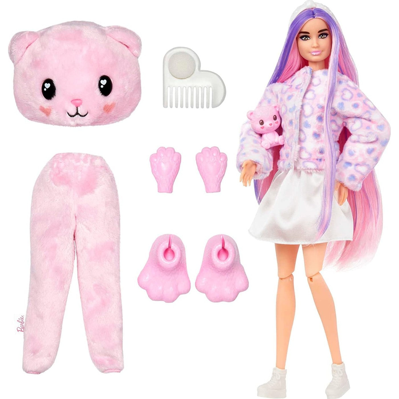 Mattel Barbie: Cutie Reveal - Medvedek (HKR04)