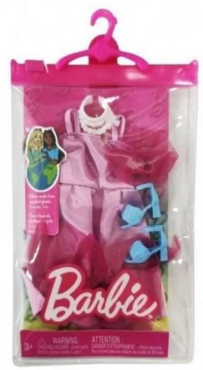 Mattel Barbie - fialové šaty (HJT20)