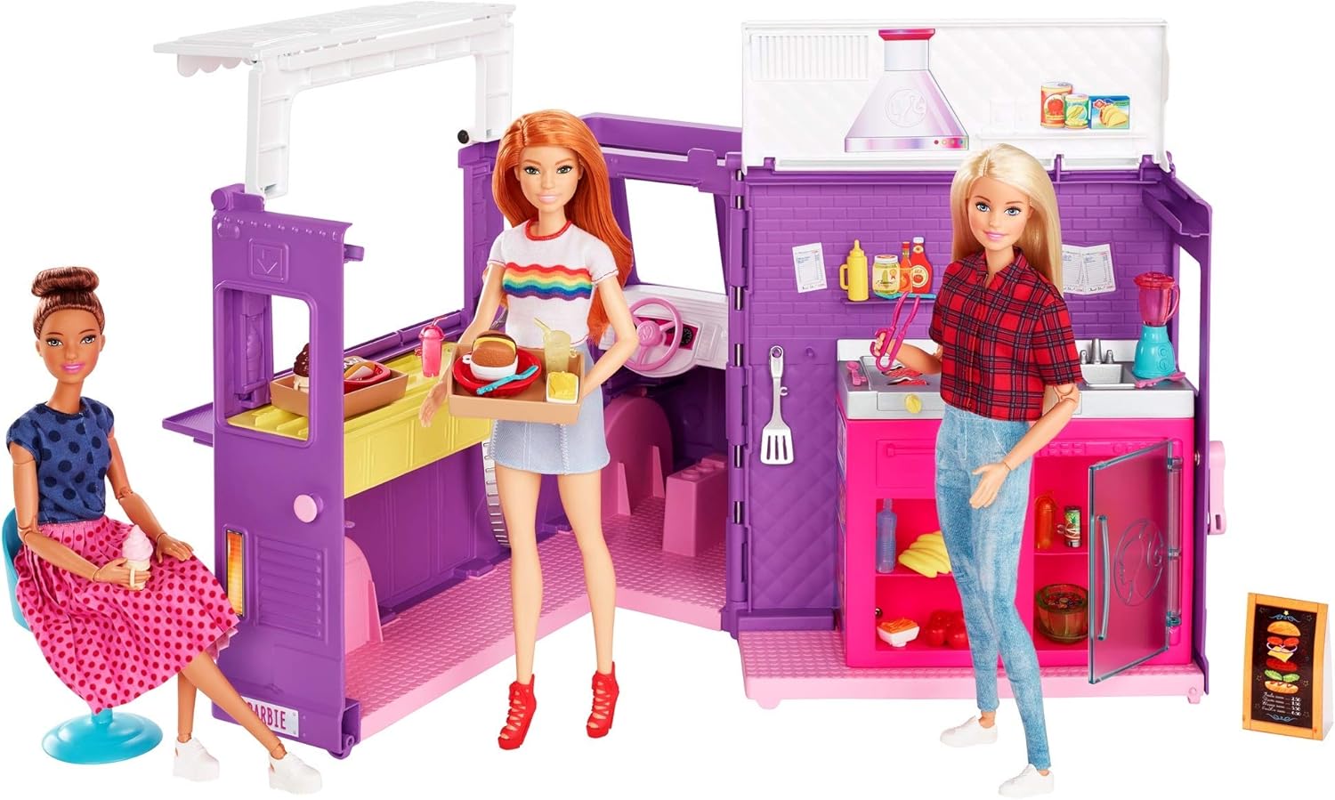 Mattel Barbie - Food Truck (GMW07) 