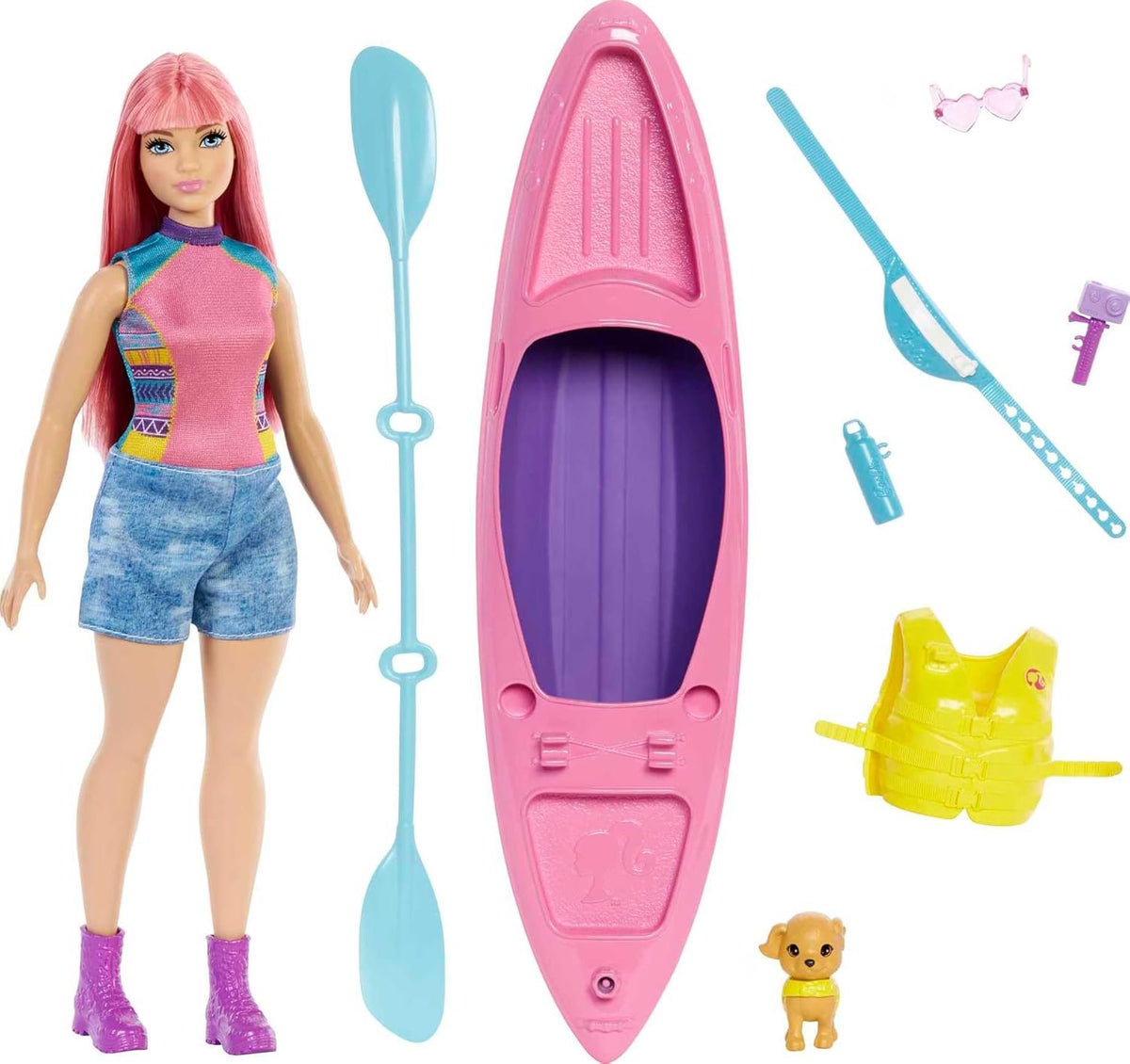 Mattel Barbie - Kampiranje s kompleti za Daisy Lutko (HDF75)